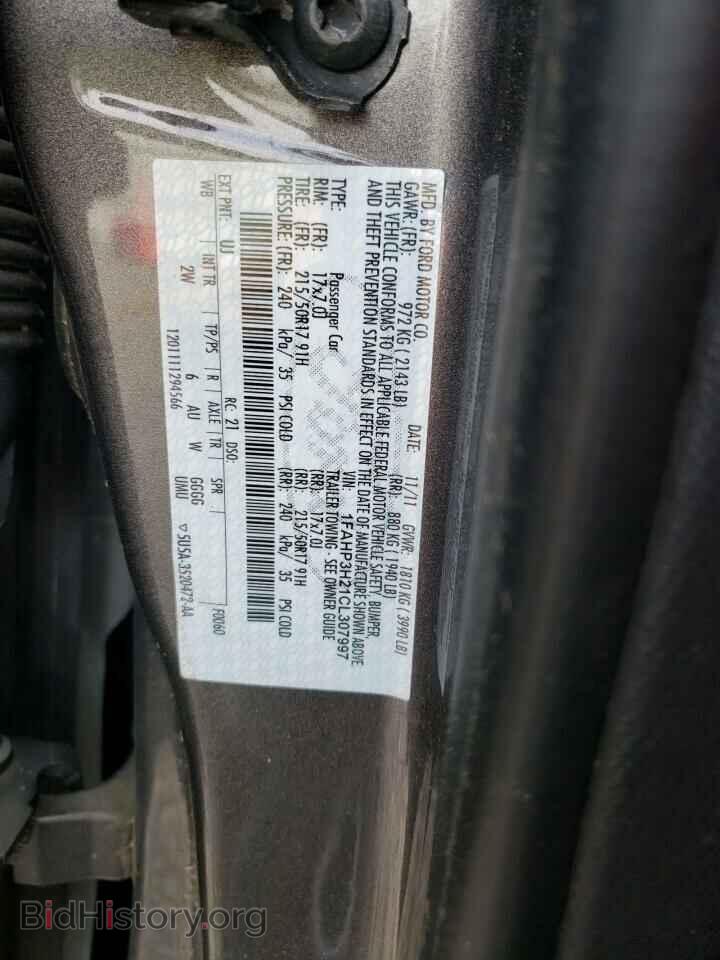 2012 FORD FOCUS - VIN: 1FAHP3H21CL307997 - Photo 10