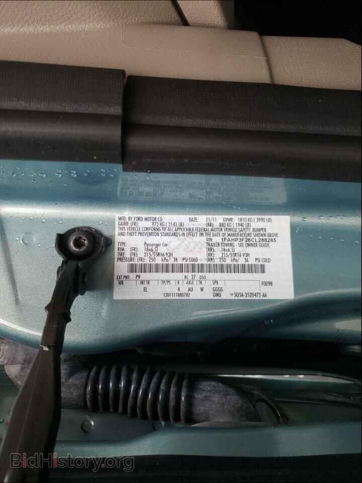2012 FORD FOCUS - VIN: 1FAHP3F28CL288285 - Photo 10
