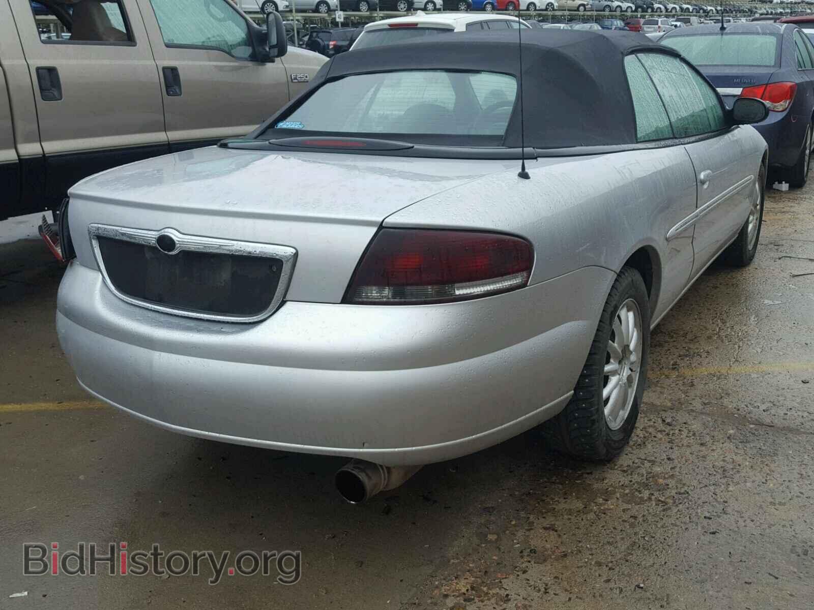 2001 CHRYSLER SEBRING - VIN: 1C3EL55UX1N560736 - Фото 4