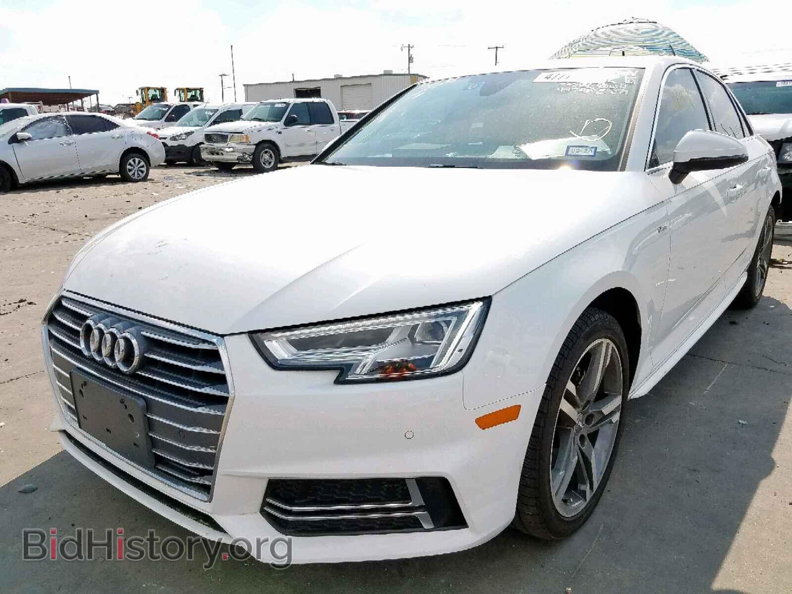 2018 AUDI A4 - VIN: WAULMAF44JN010887 - Фото 2