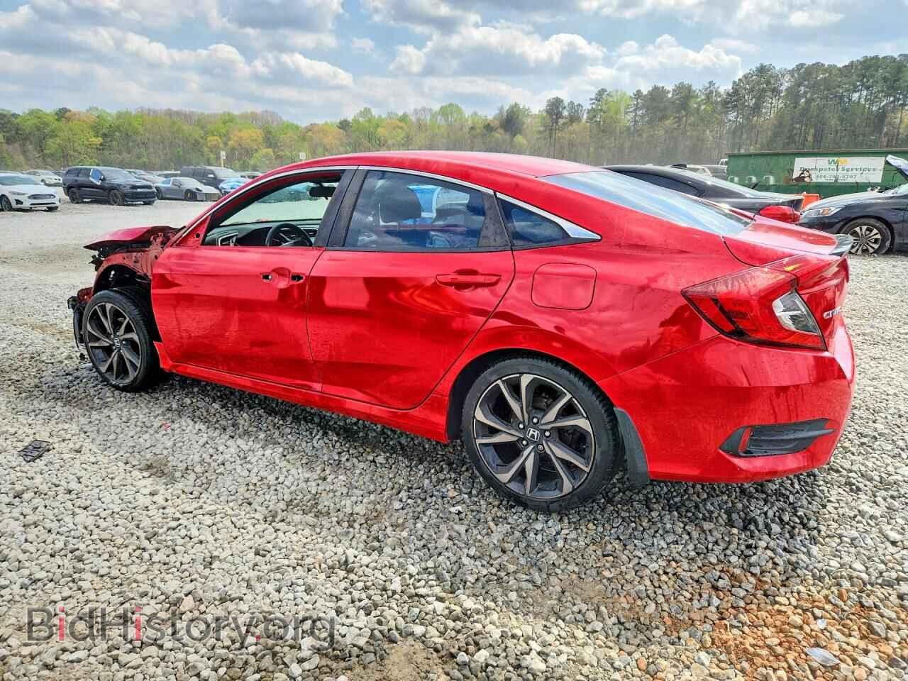 2019 HONDA CIVIC - VIN: 2HGFC2F80KH592123 - Фото 2