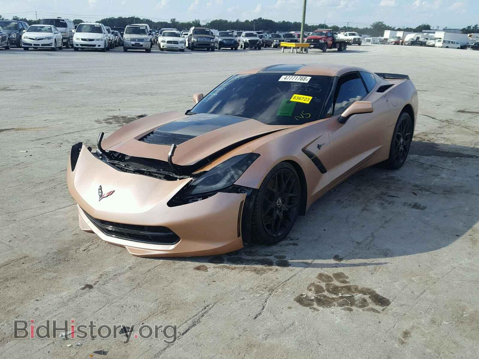 2014 CHEVROLET CORVETTE - VIN: 1G1YM2D74E5113527 - Фото 2