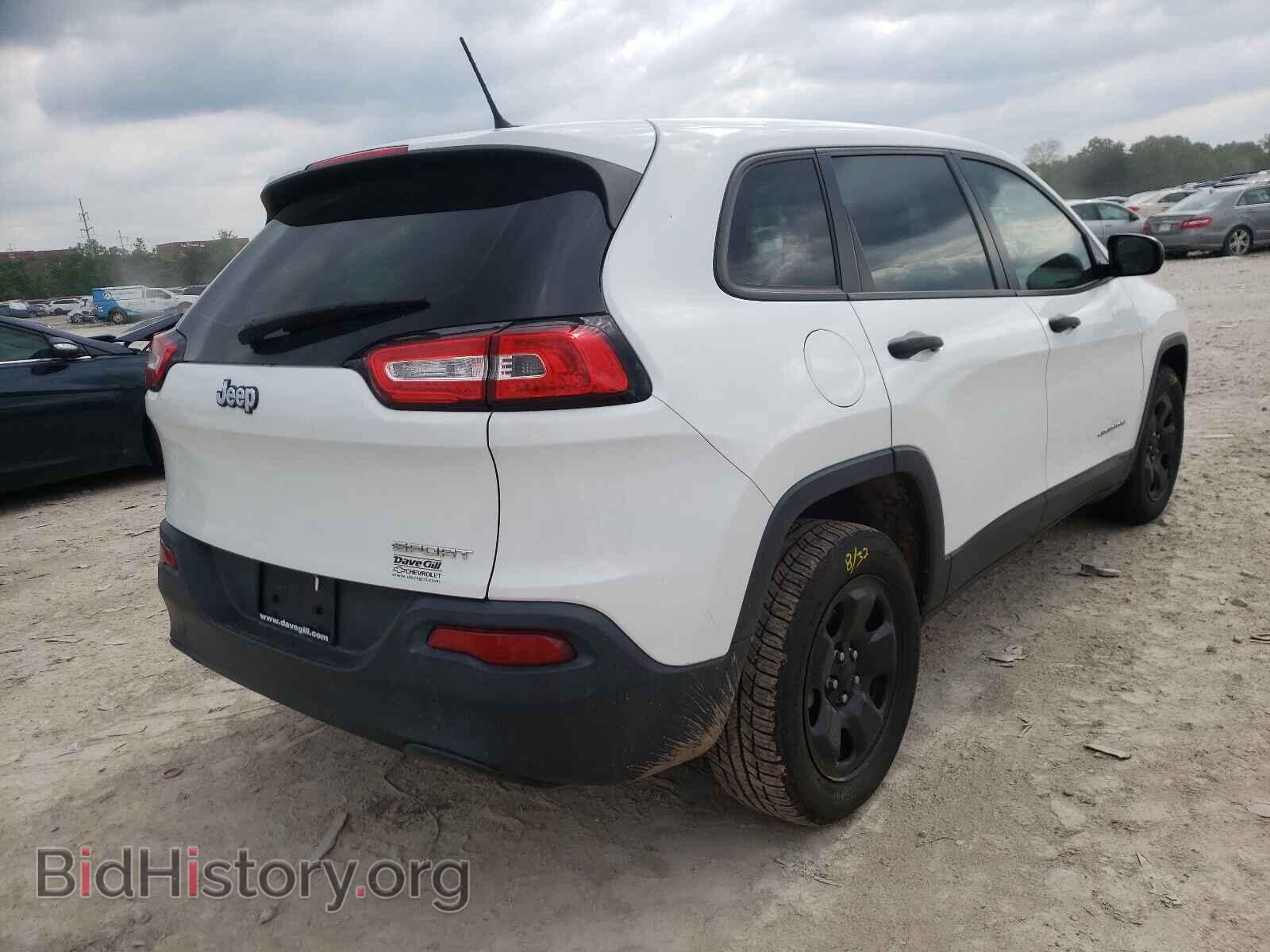 2015 JEEP CHEROKEE - VIN: 1C4PJLAB6FW700902 - Фото 4