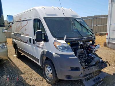 2017 RAM PROMASTER, белый — VIN 3C6TRVDG8HE547468, Copart