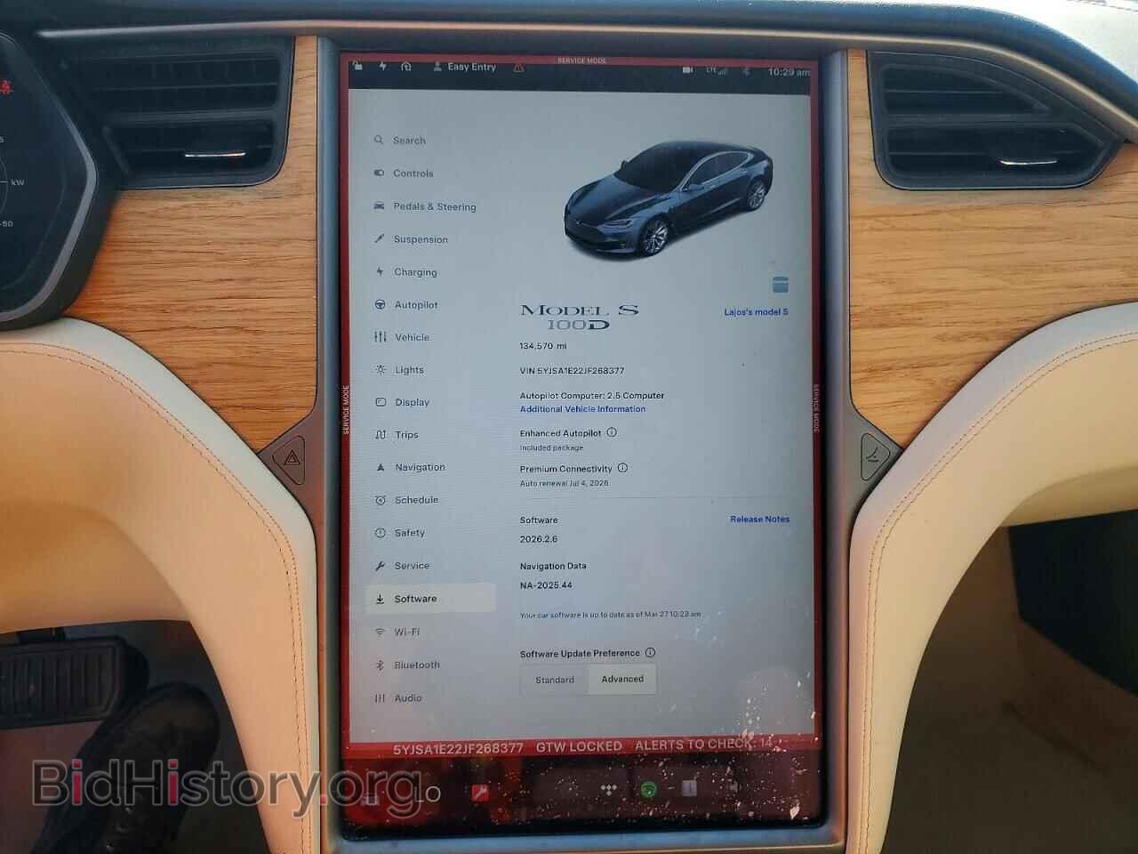 2018 TESLA MODEL S - VIN: 5YJSA1E22JF268377 - Фото 9