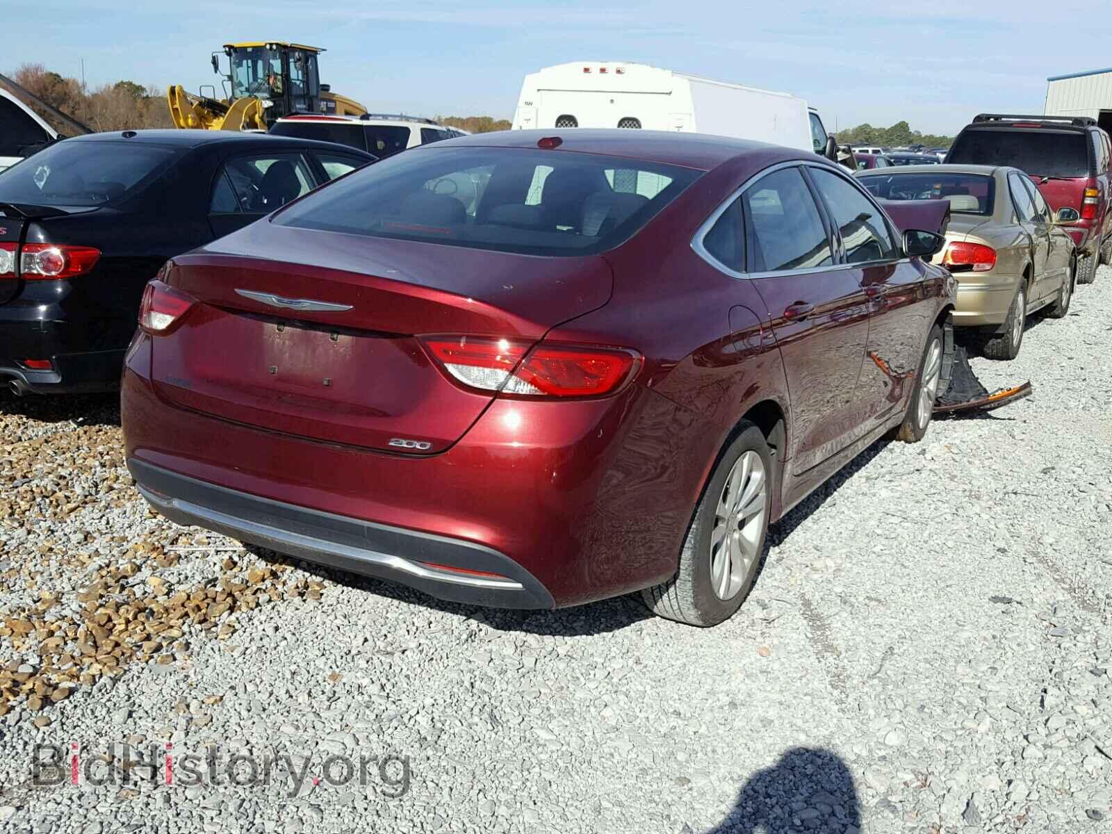 2015 CHRYSLER 200 - VIN: 1C3CCCAB9FN560623 - Фото 4