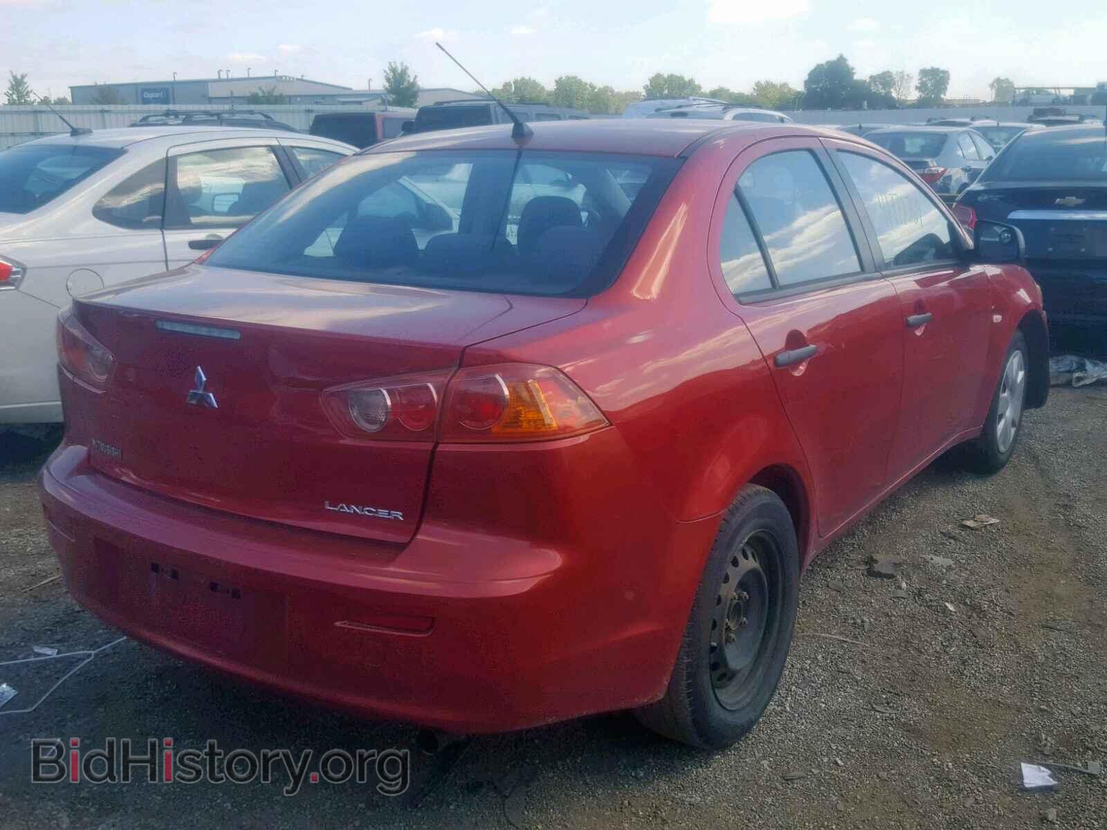2009 MITSUBISHI LANCER - VIN: JA3AU16U49U040482 - Фото 4