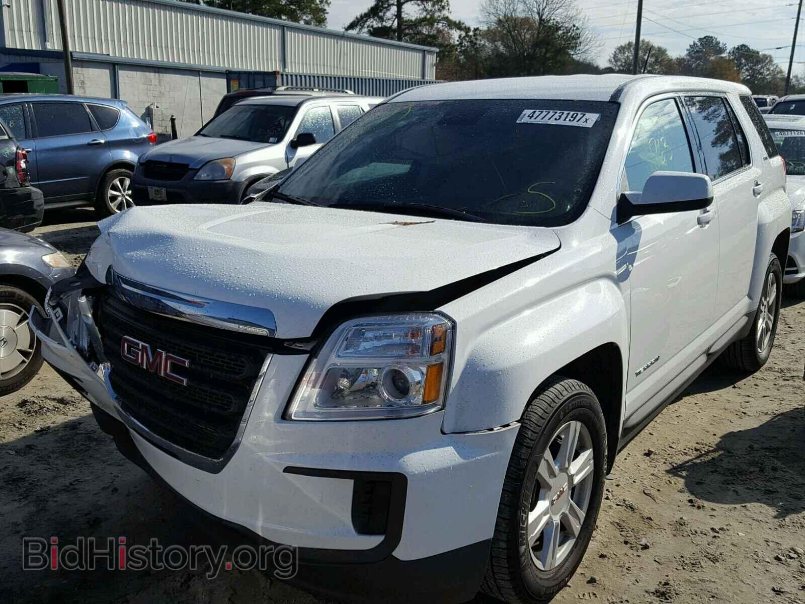 2016 GMC TERRAIN - VIN: 2GKALMEK3G6342898 - Фото 2