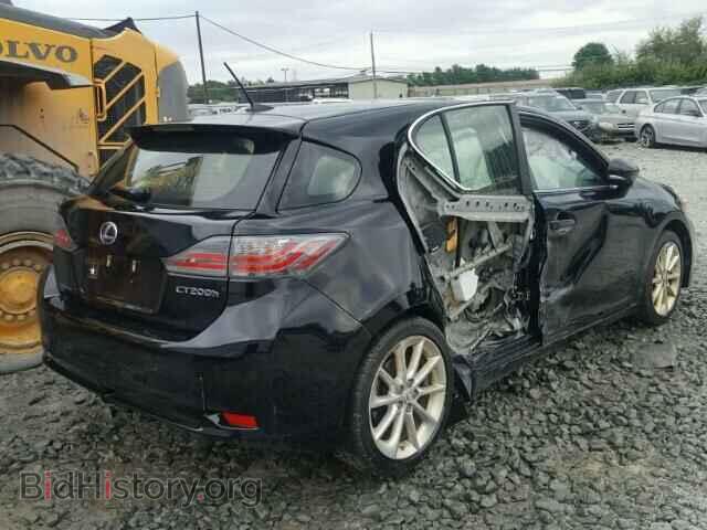 2012 LEXUS CT 200 - VIN: JTHKD5BH4C2103099 - Фото 4