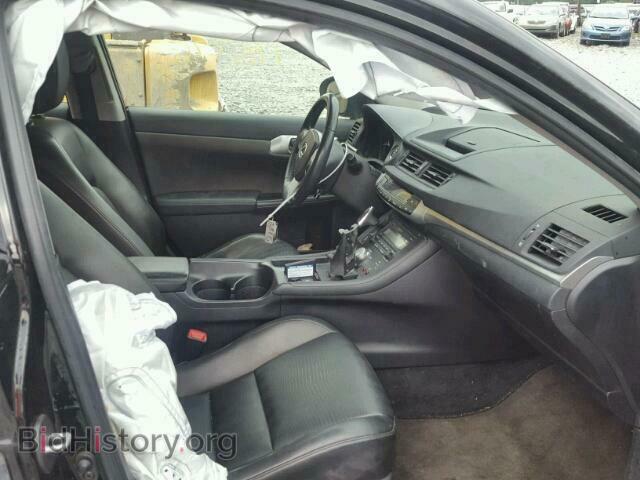 2012 LEXUS CT 200 - VIN: JTHKD5BH4C2103099 - Фото 5