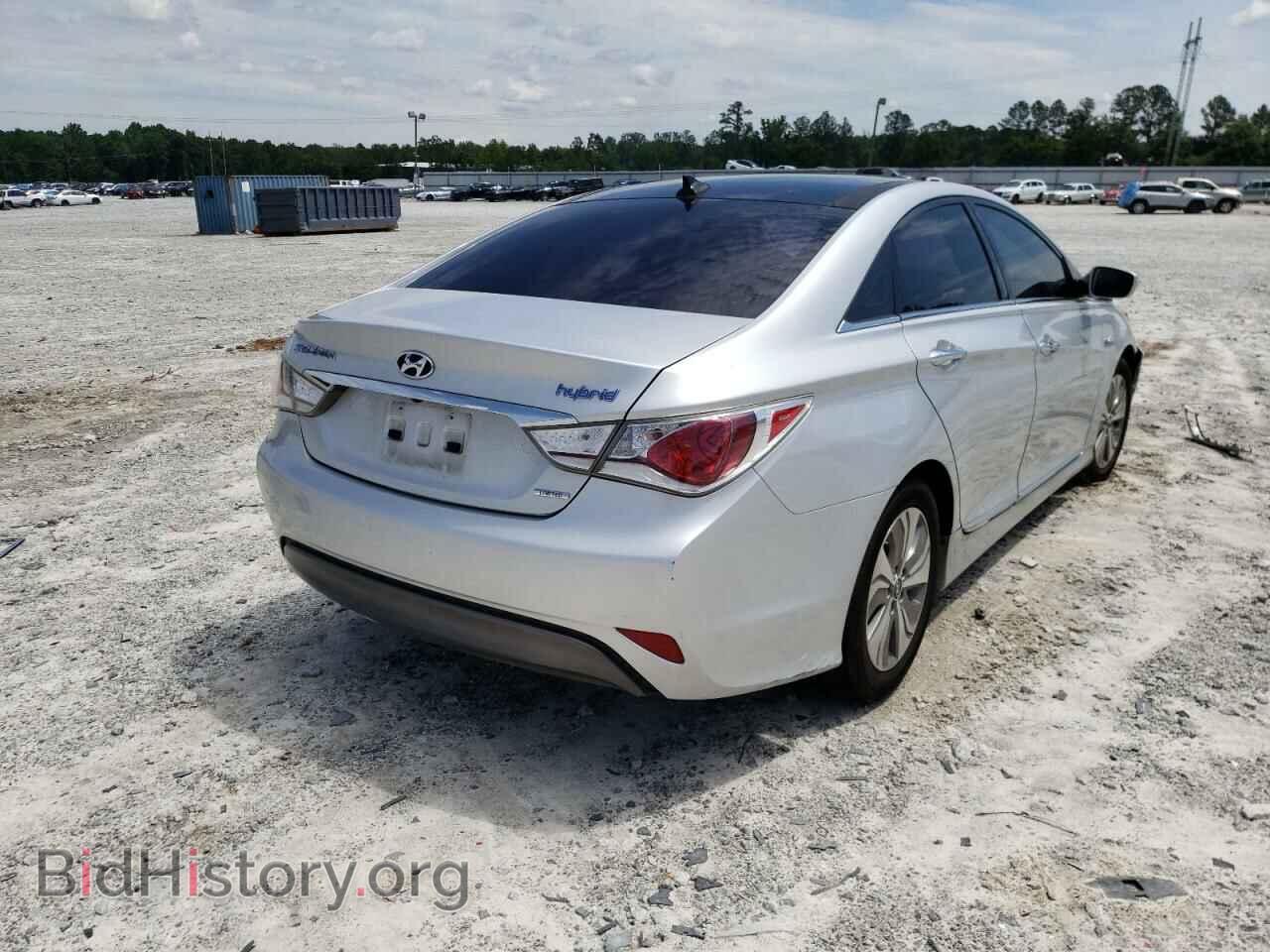 2014 HYUNDAI SONATA - VIN: KMHEC4A45EA104079 - Фото 4