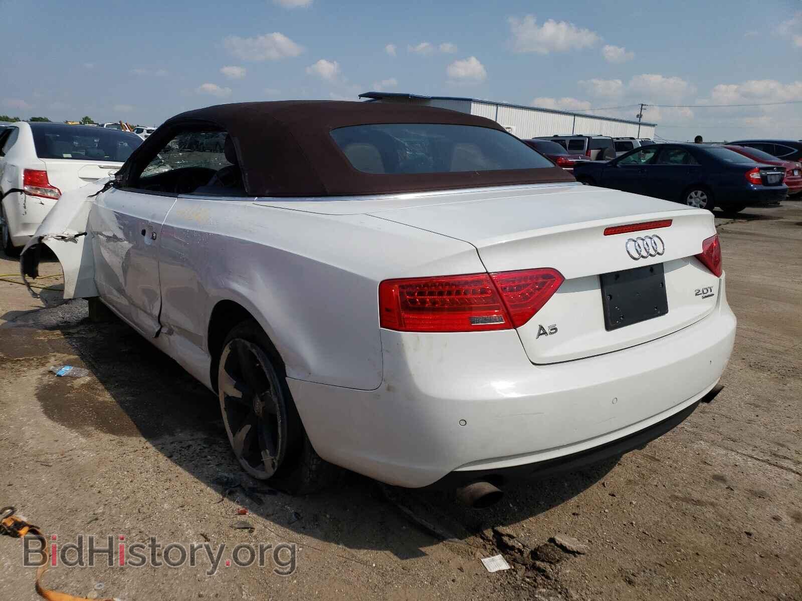 2013 AUDI A5 - VIN: WAULFAFH5DN011192 - Photo 3