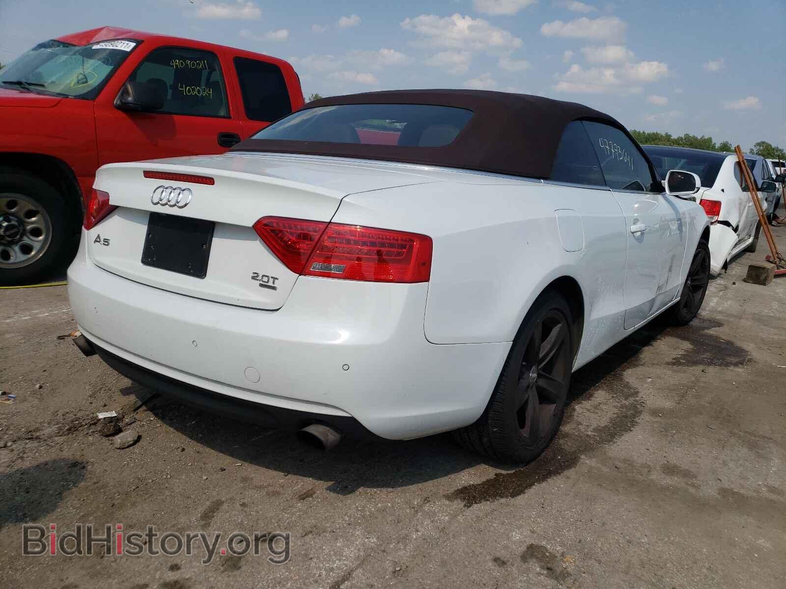 2013 AUDI A5 - VIN: WAULFAFH5DN011192 - Photo 4