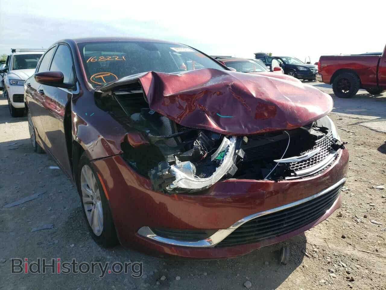 Фотография 1C3CCCABXGN168221 - CHRYSLER 200 2016