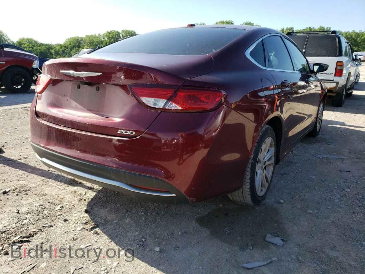 2016 CHRYSLER 200 - VIN: 1C3CCCABXGN168221 - Фото 4