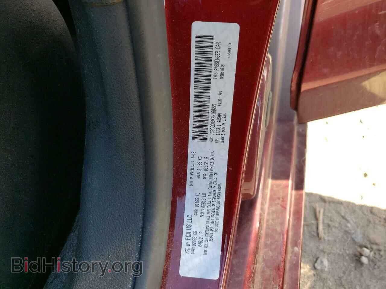 2016 CHRYSLER 200 - VIN: 1C3CCCABXGN168221 - Фото 10