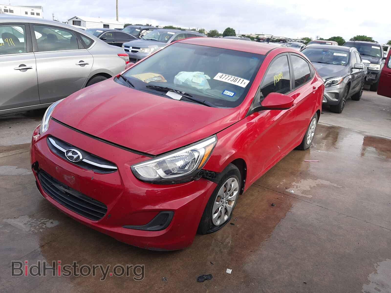 2015 HYUNDAI ACCENT - VIN: KMHCT4AE5FU905904 - Фото 2