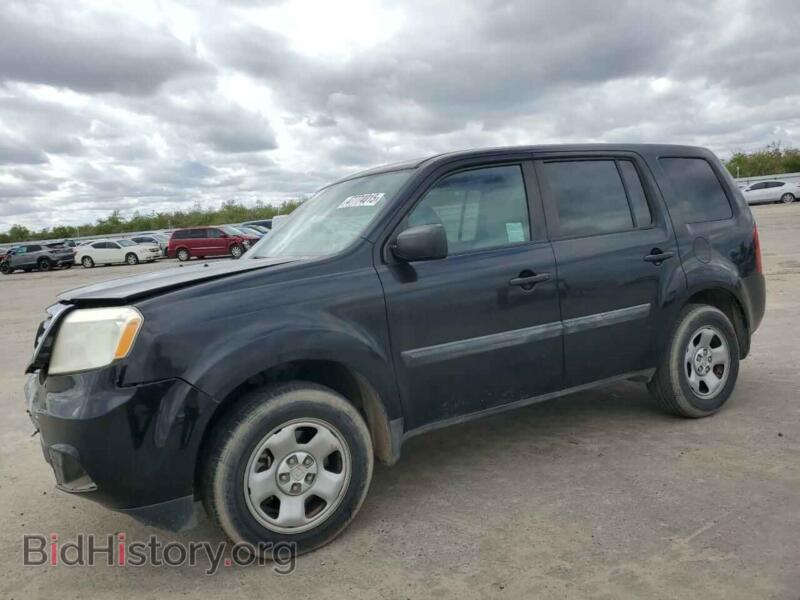 2013 Honda PILOT LX (VIN 5FNYF3H21DB044184) — фото 1 из 15, Copart, повреждение: передняя часть