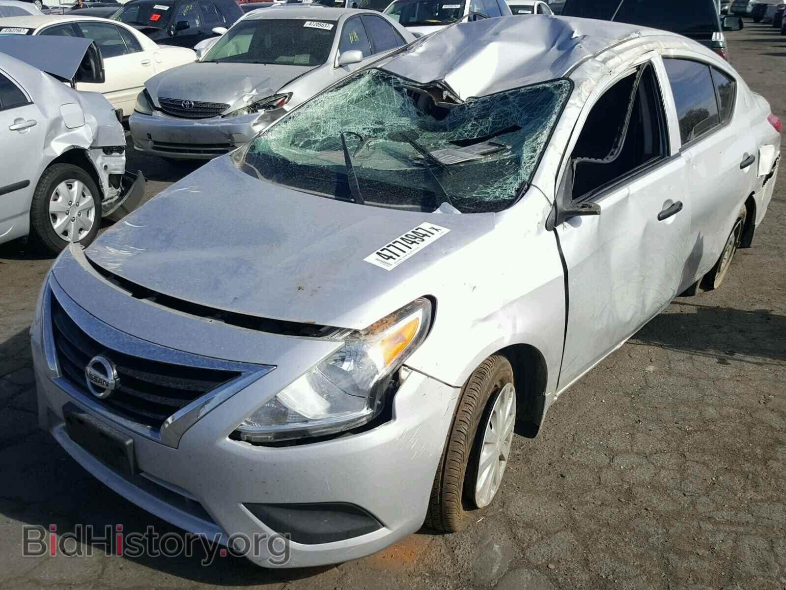 2016 NISSAN VERSA - VIN: 3N1CN7AP1GL884839 - Photo 2