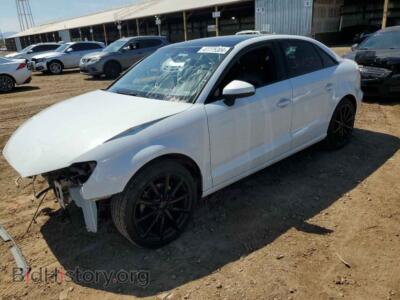 2015 Audi A3 Premium, белый — VIN WAUAJGFF5F1073449, Copart