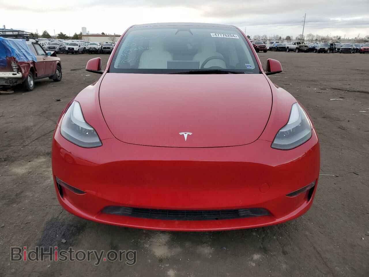 2022 TESLA MODEL Y - VIN: 7SAYGDEF0NF468079 - Фото 5
