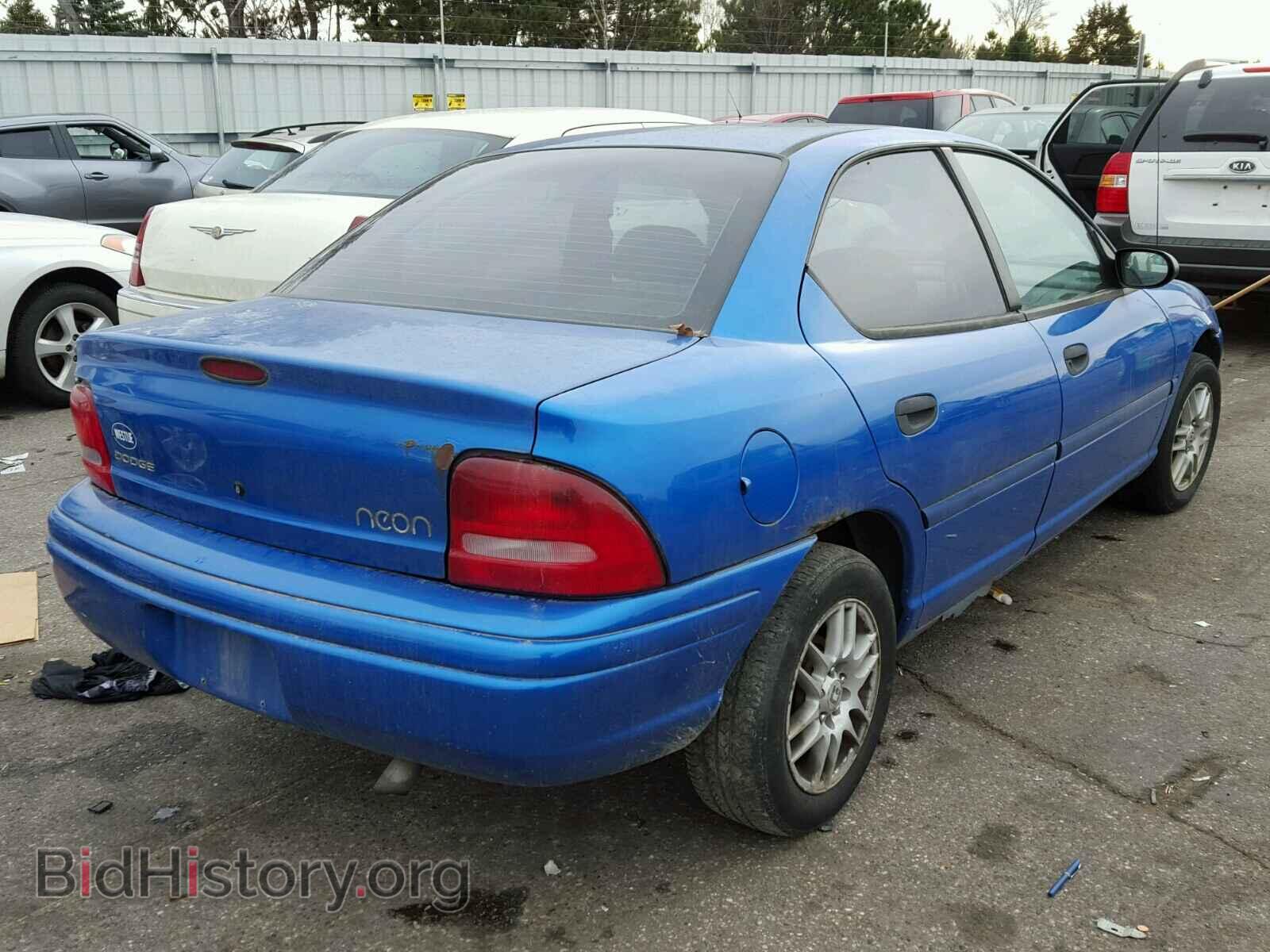1999 DODGE NEON - VIN: 1B3ES47C9XD106099 - Фото 4