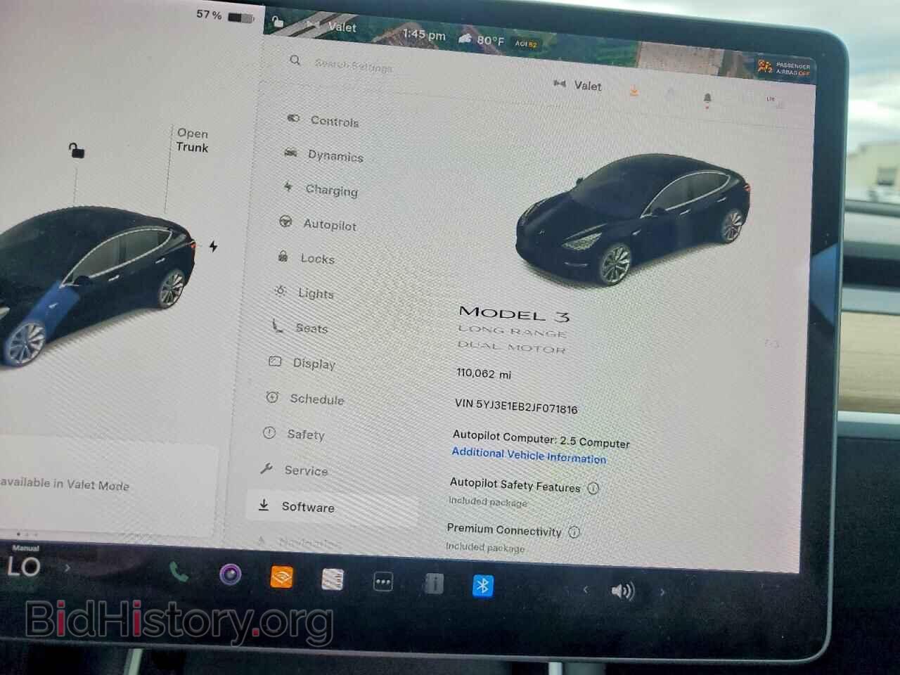 2018 TESLA MODEL 3 - VIN: 5YJ3E1EB2JF071816 - Photo 9