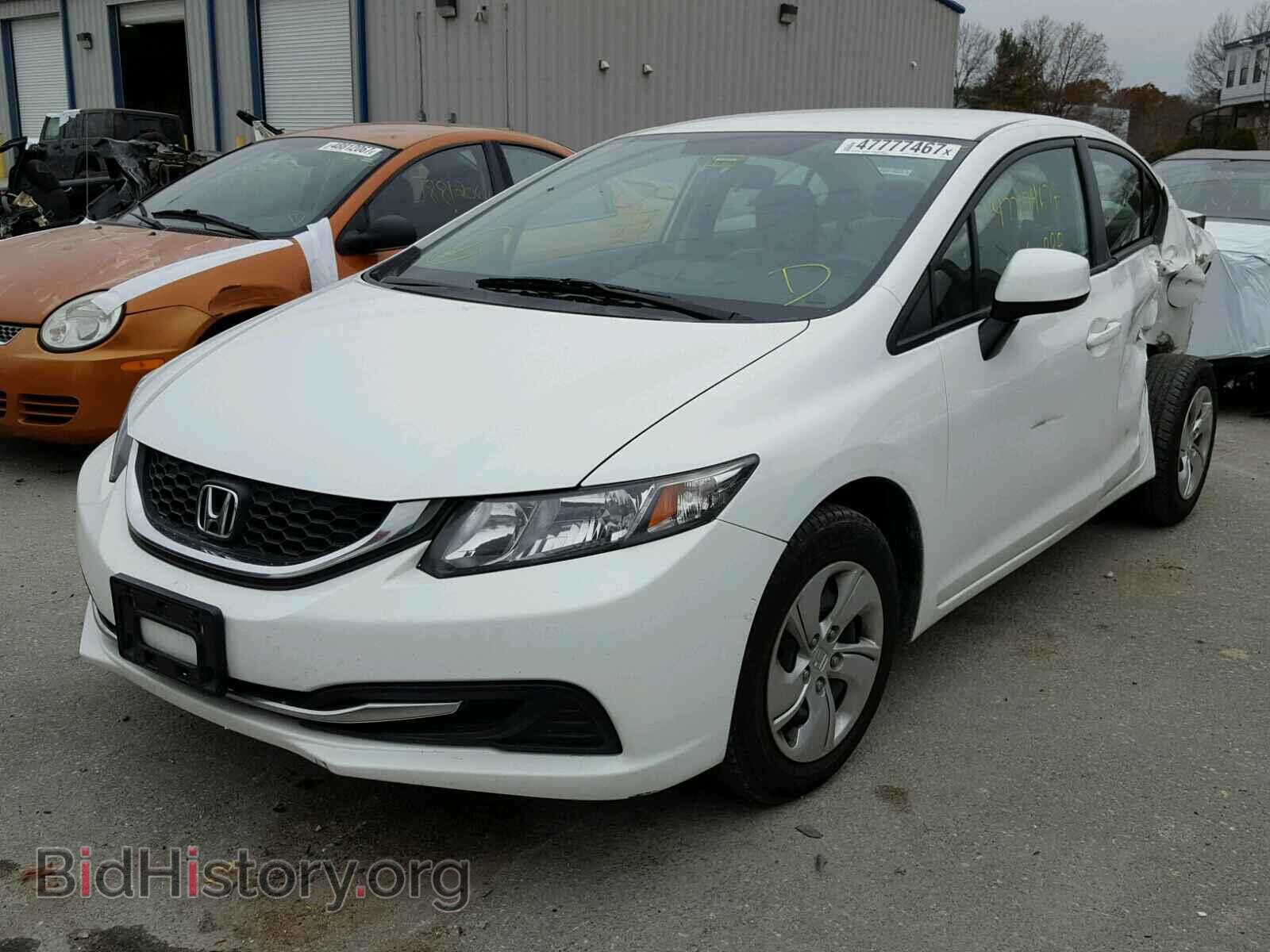2013 HONDA CIVIC - VIN: 2HGFB2F50DH551454 - Фото 2