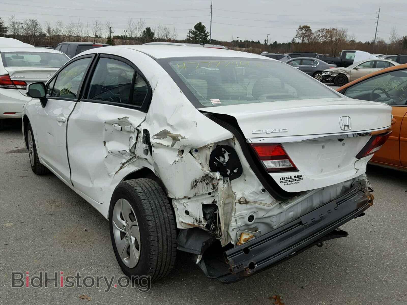 2013 HONDA CIVIC - VIN: 2HGFB2F50DH551454 - Фото 3