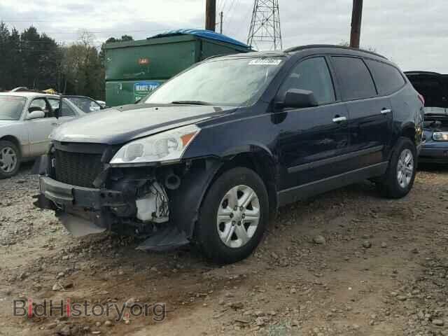 2011 CHEVROLET TRAVERSE - VIN: 1GNKRFED0BJ186043 - Фото 2
