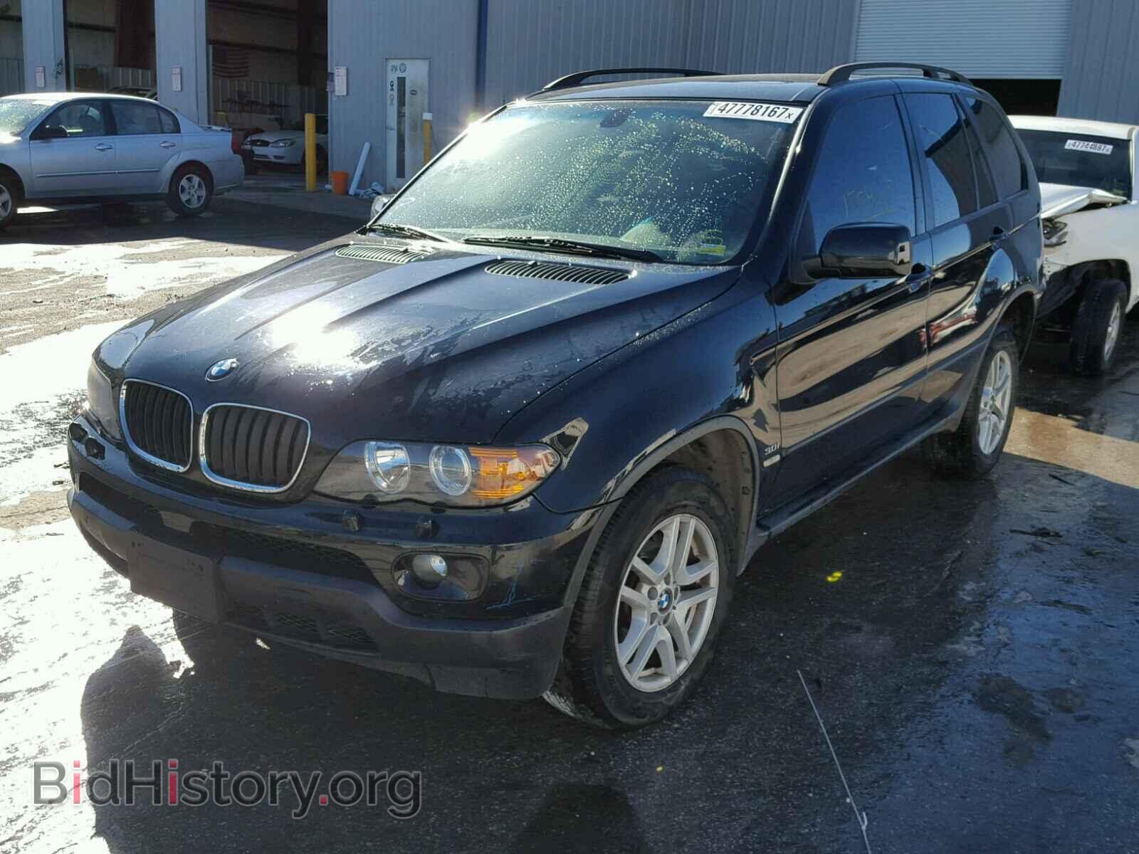 2006 BMW X5 - VIN: 5UXFA13576LY30162 - Фото 2