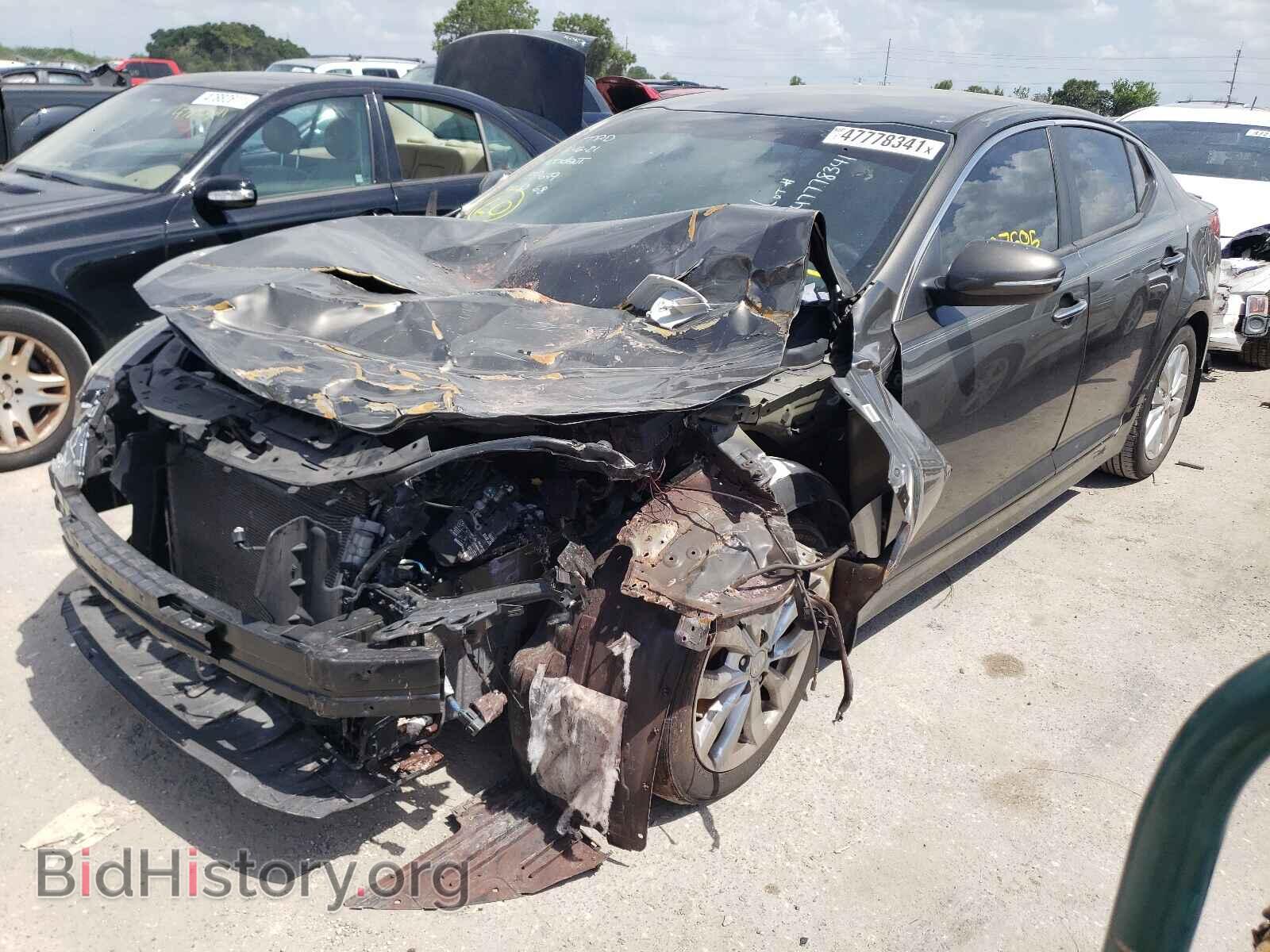 2015 KIA OPTIMA - VIN: 5XXGM4A72FG400803 - Фото 2