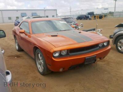 2011 Dodge CHALLENGER, оранжевый — VIN 2B3CJ5DT9BH502288, Copart