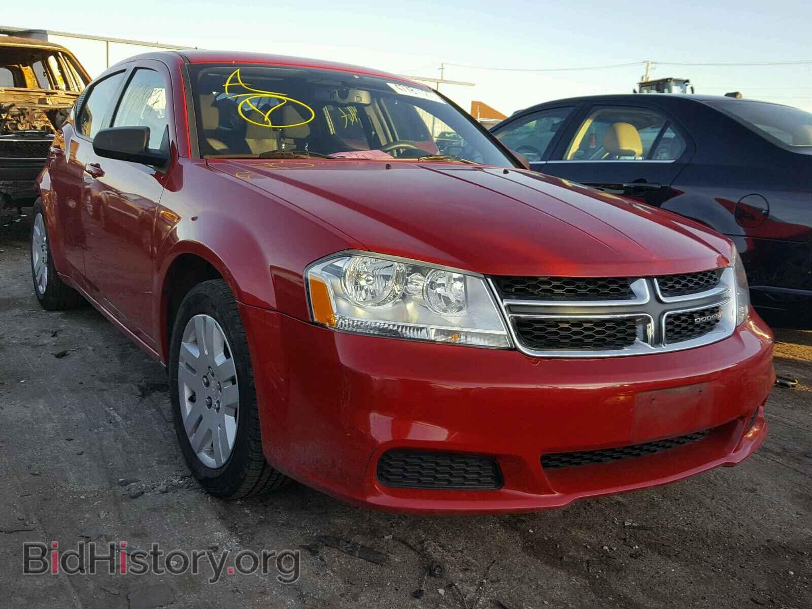 Photo 1C3CDZAB4DN543953 - DODGE AVENGER 2013