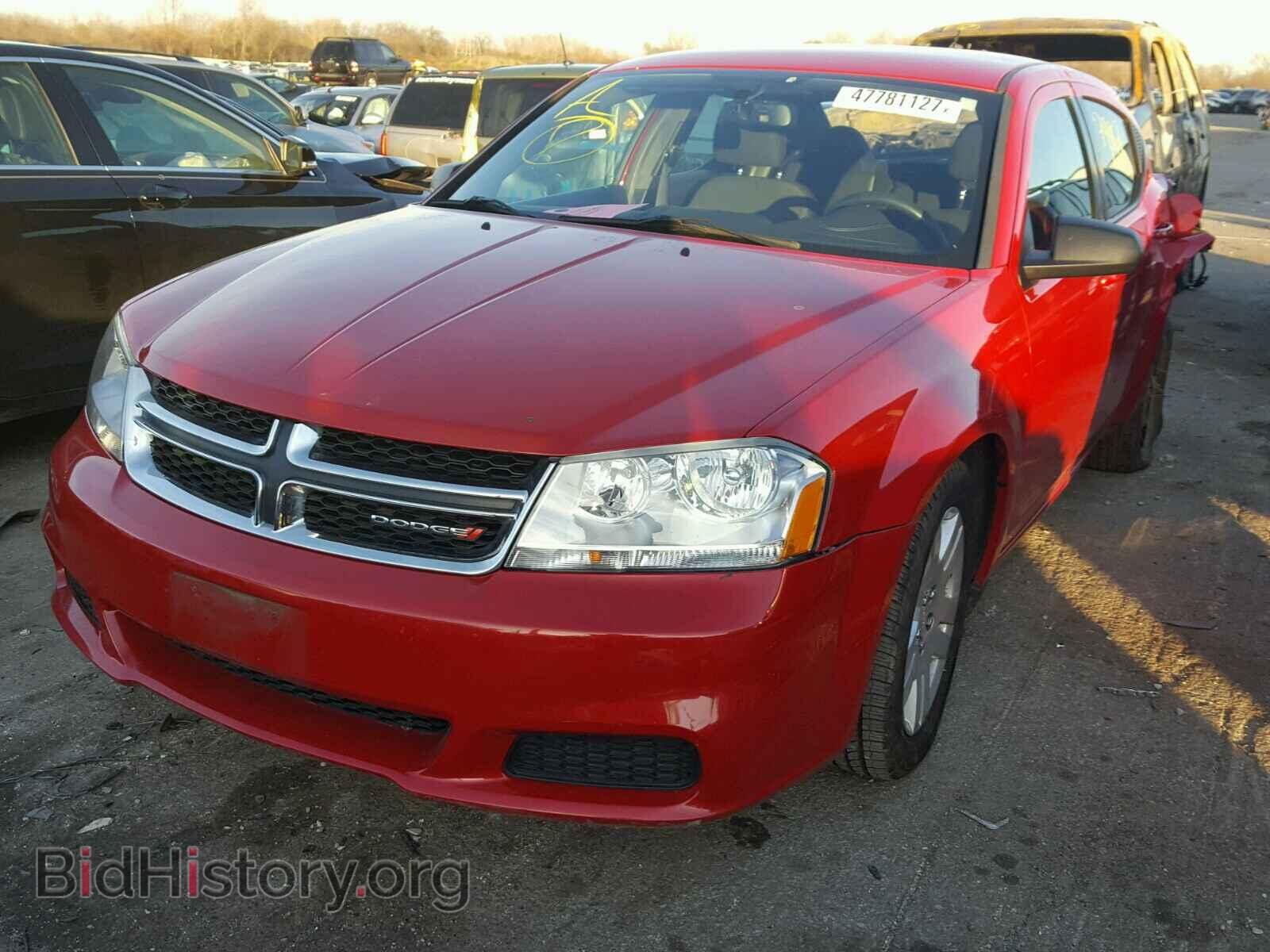 2013 DODGE AVENGER - VIN: 1C3CDZAB4DN543953 - Фото 2