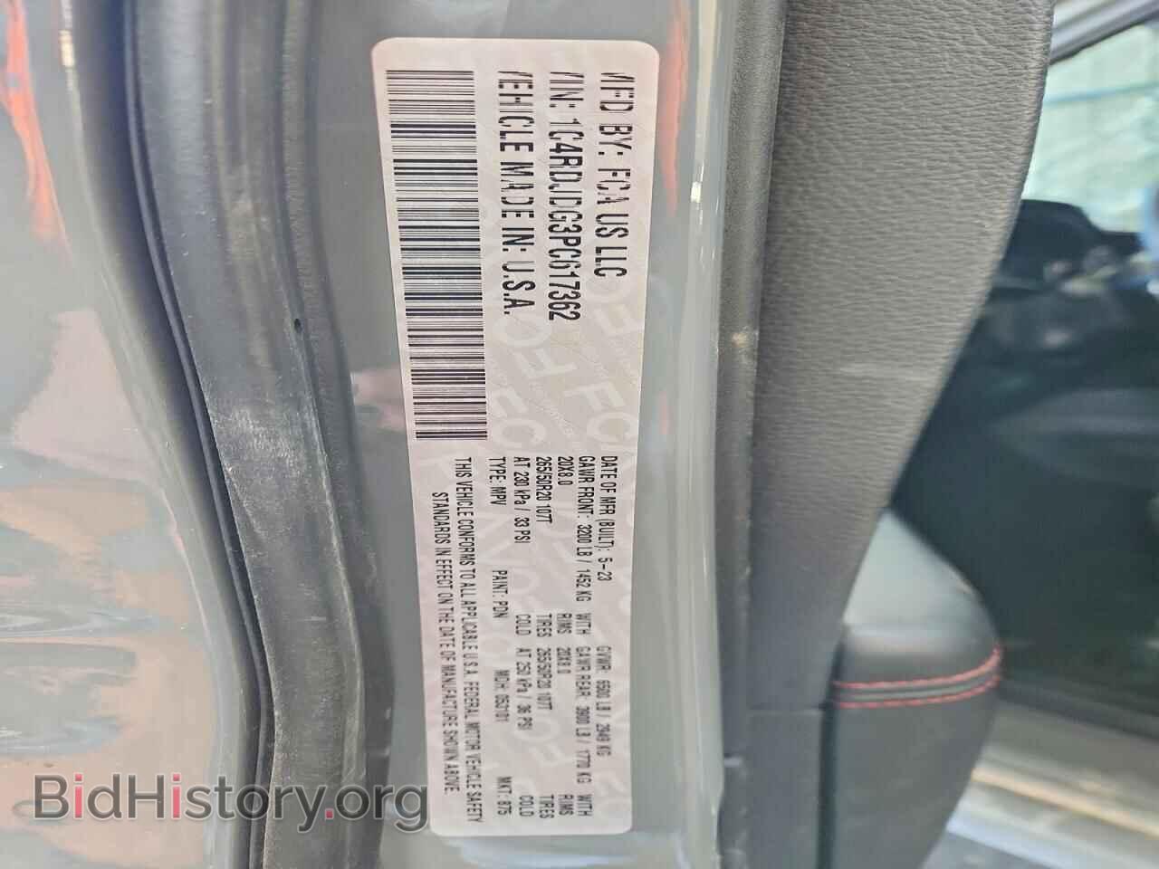 2023 DODGE DURANGO - VIN: 1C4RDJDG3PC617362 - Фото 14