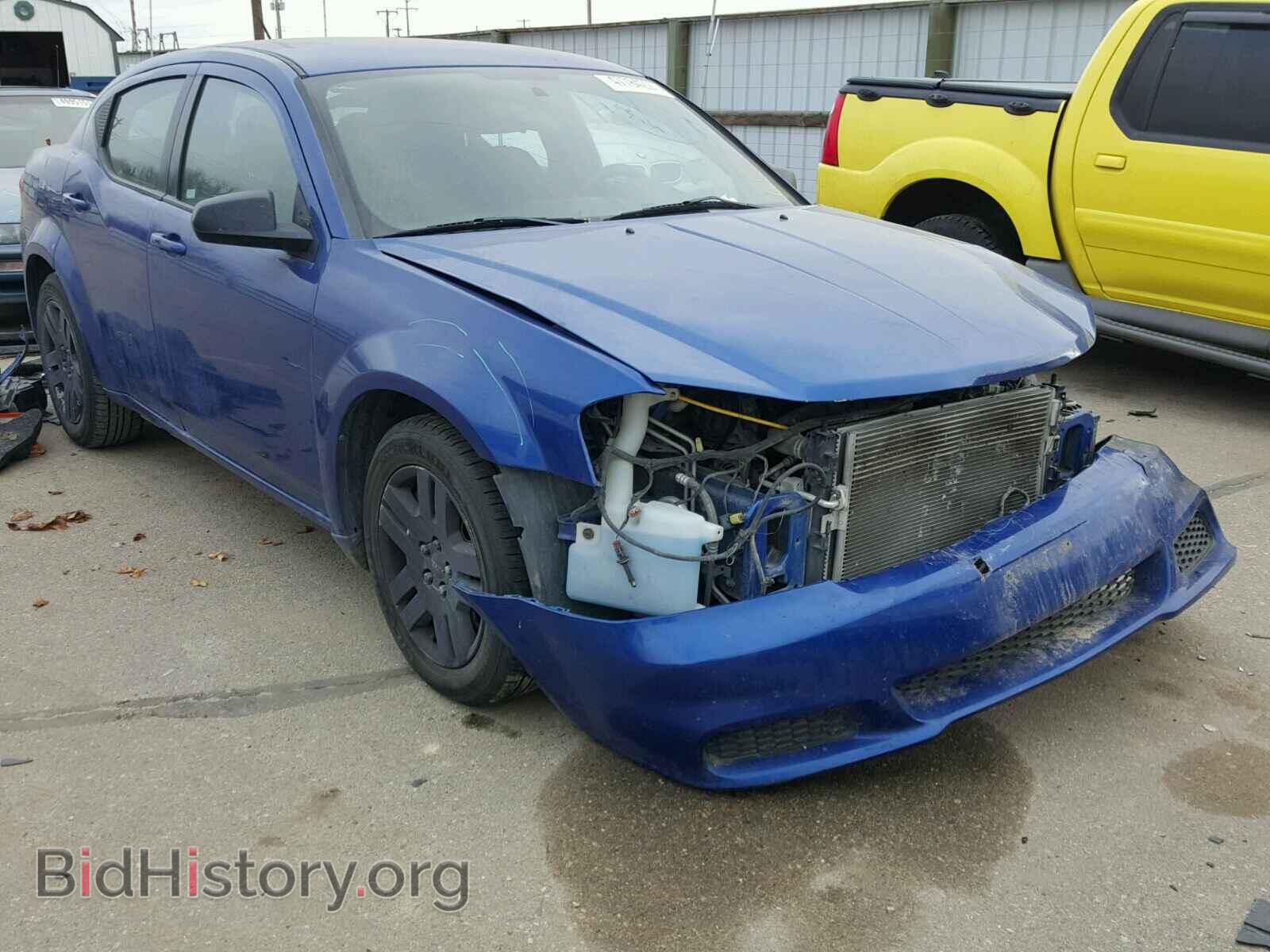 Photo 1C3CDZAB4DN535156 - DODGE AVENGER 2013