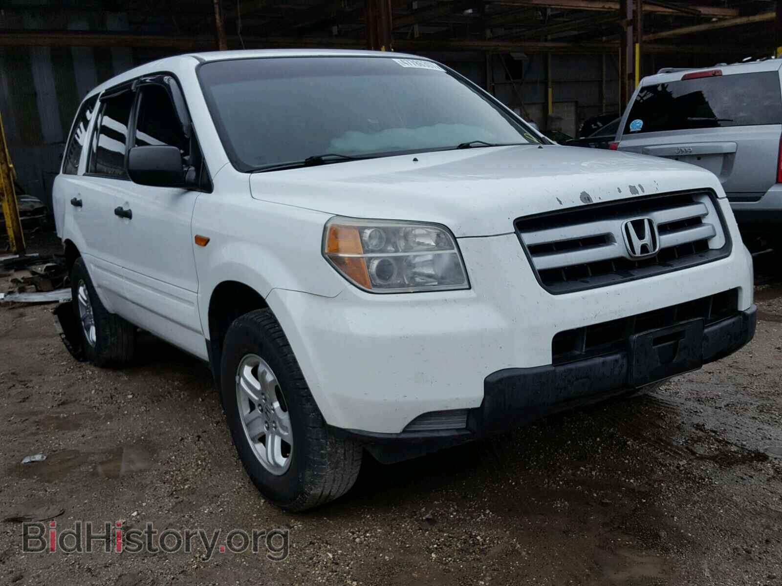 Фотография 5FNYF28107B040472 - HONDA PILOT 2007