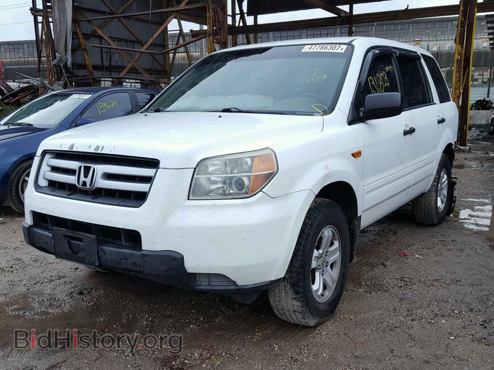 2007 HONDA PILOT - VIN: 5FNYF28107B040472 - Фото 2
