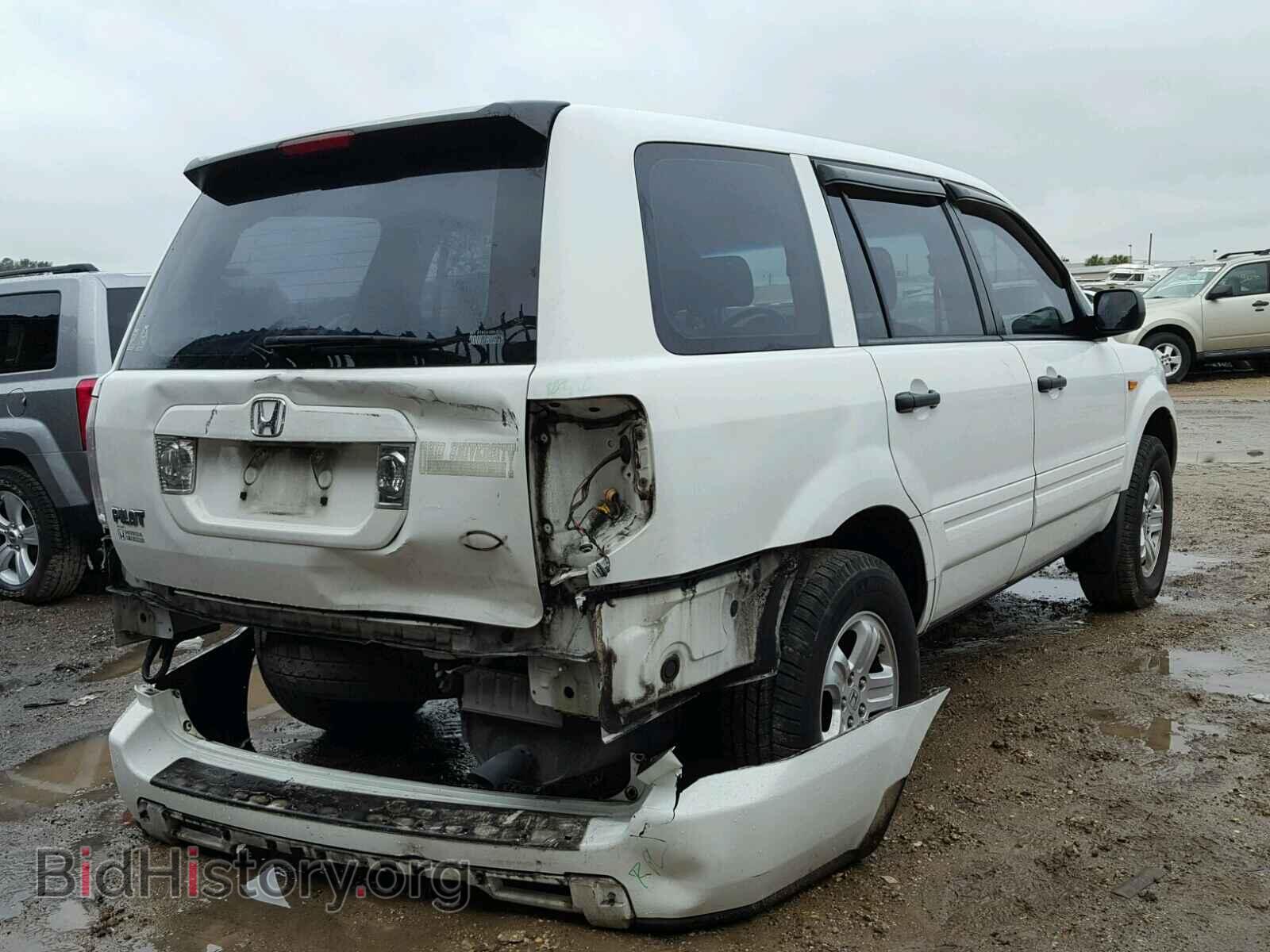 2007 HONDA PILOT - VIN: 5FNYF28107B040472 - Фото 4