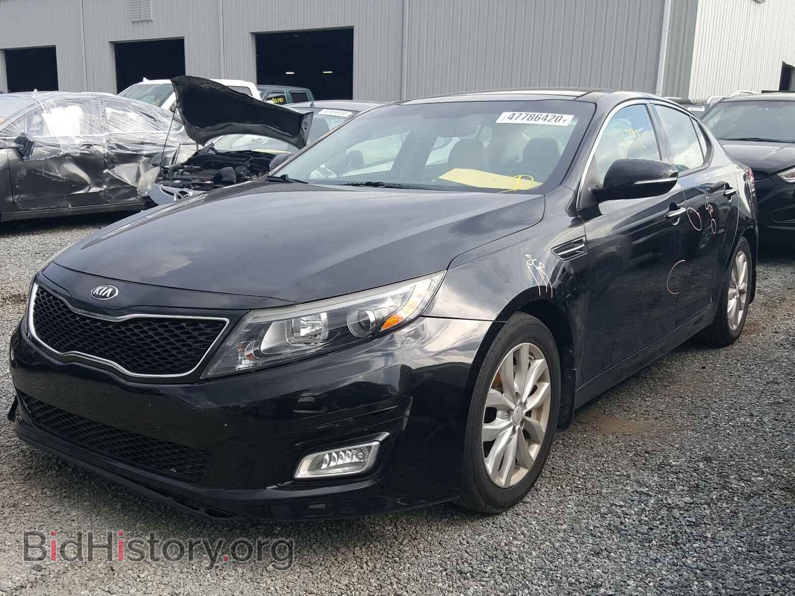 2015 KIA OPTIMA - VIN: 5XXGN4A77FG464008 - Фото 2