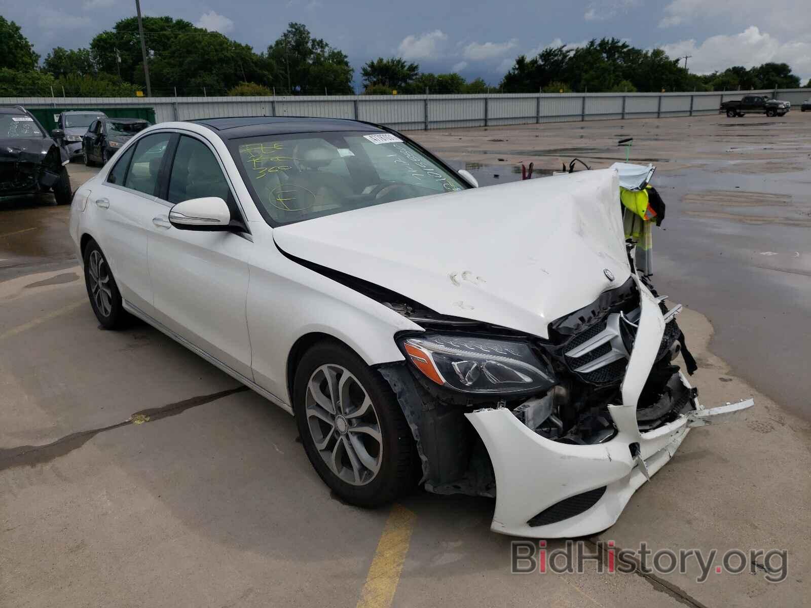 Photo 55SWF4JB5FU043497 - MERCEDES-BENZ C CLASS 2015