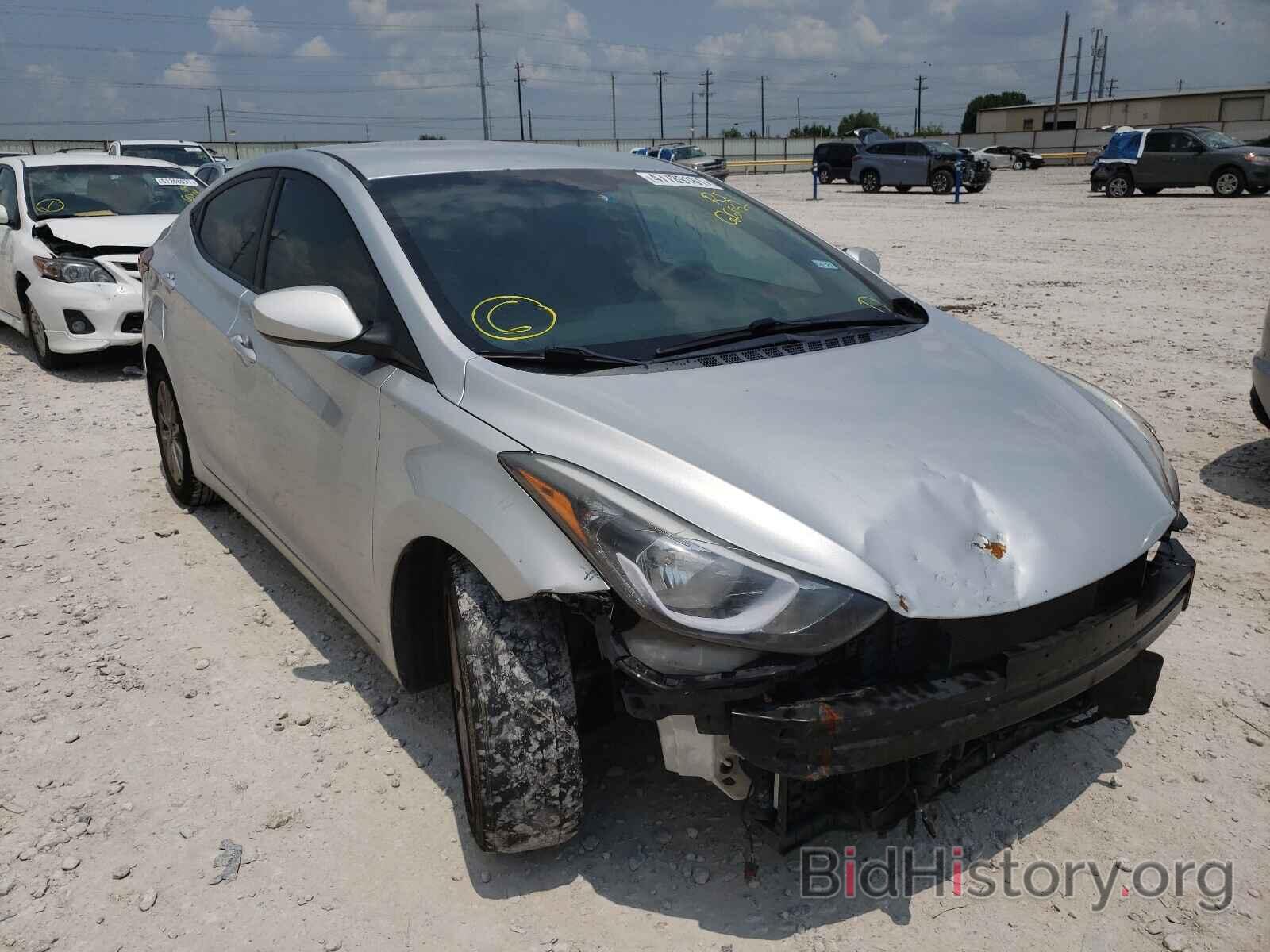 Photo 5NPDH4AE6FH626952 - HYUNDAI ELANTRA 2015