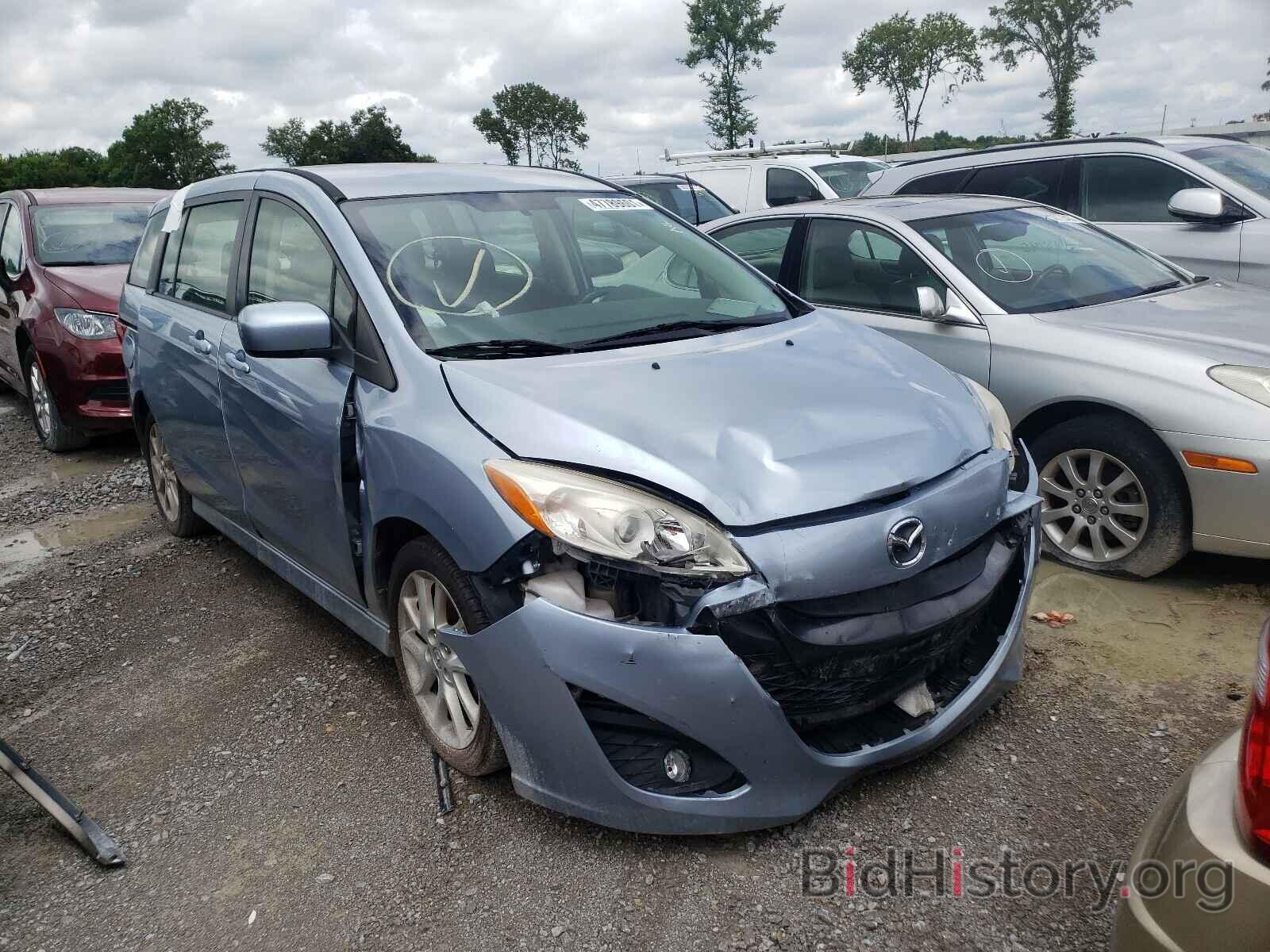 Photo JM1CW2CL3C0127245 - MAZDA 5 2012