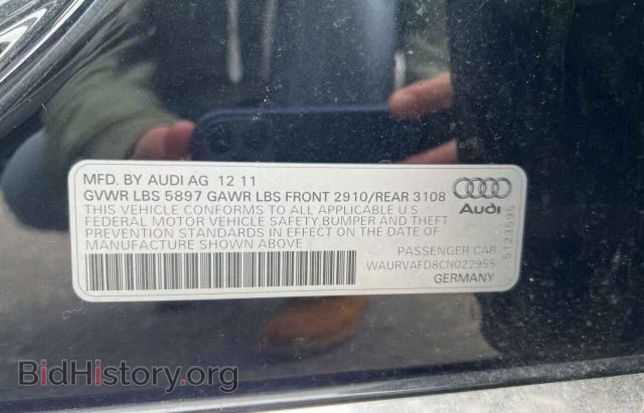 2012 AUDI A8 - VIN: WAURVAFD8CN022955 - Photo 10