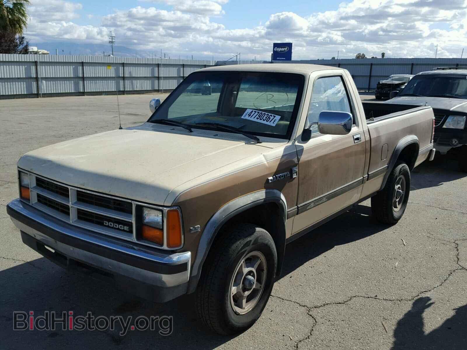 1988 DODGE DAKOTA - VIN: 1B7GR14X7JS734352 - Фото 2