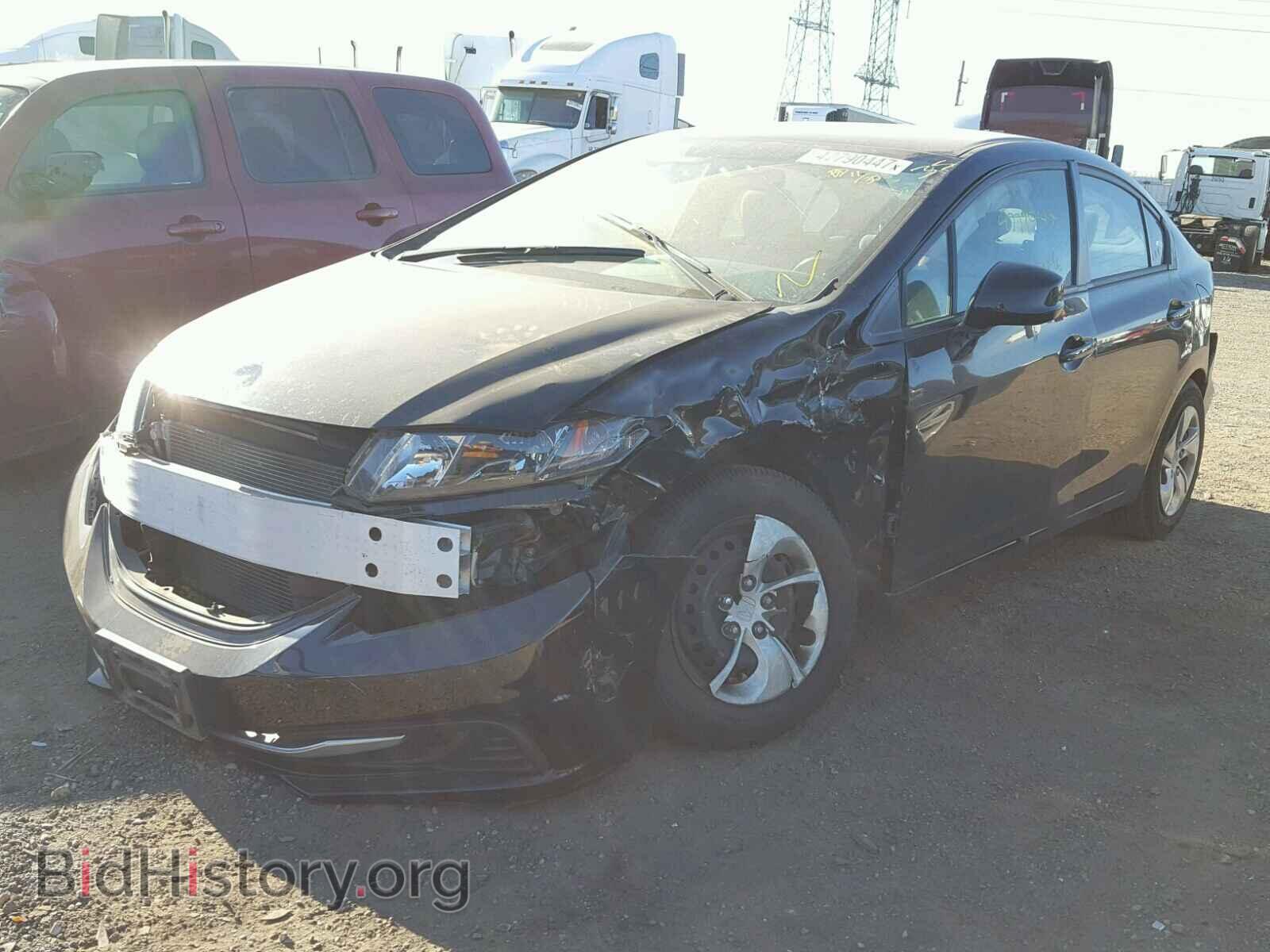 2013 HONDA CIVIC - VIN: 19XFB2F55DE097003 - Фото 2