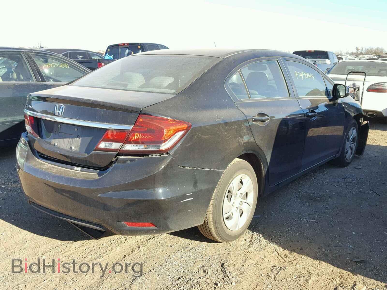 2013 HONDA CIVIC - VIN: 19XFB2F55DE097003 - Фото 4