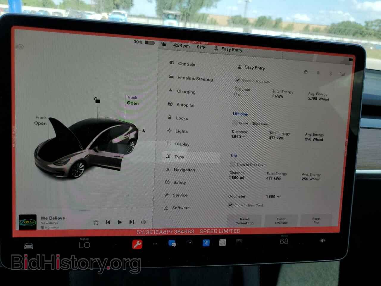 2023 TESLA MODEL 3 - VIN: 5YJ3E1EA8PF384983 - Photo 9