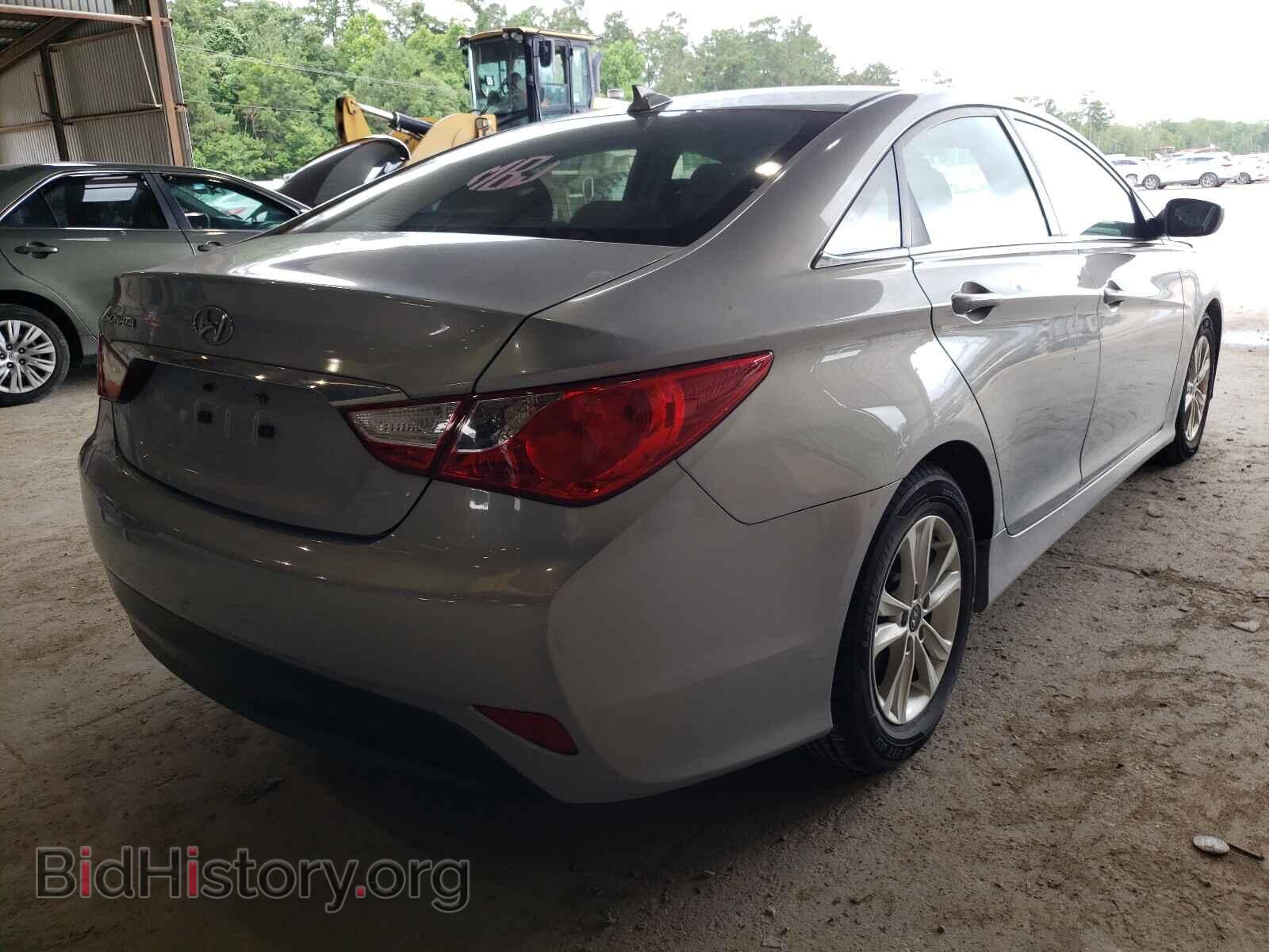 2014 HYUNDAI SONATA - VIN: 5NPEB4AC9EH839400 - Фото 4